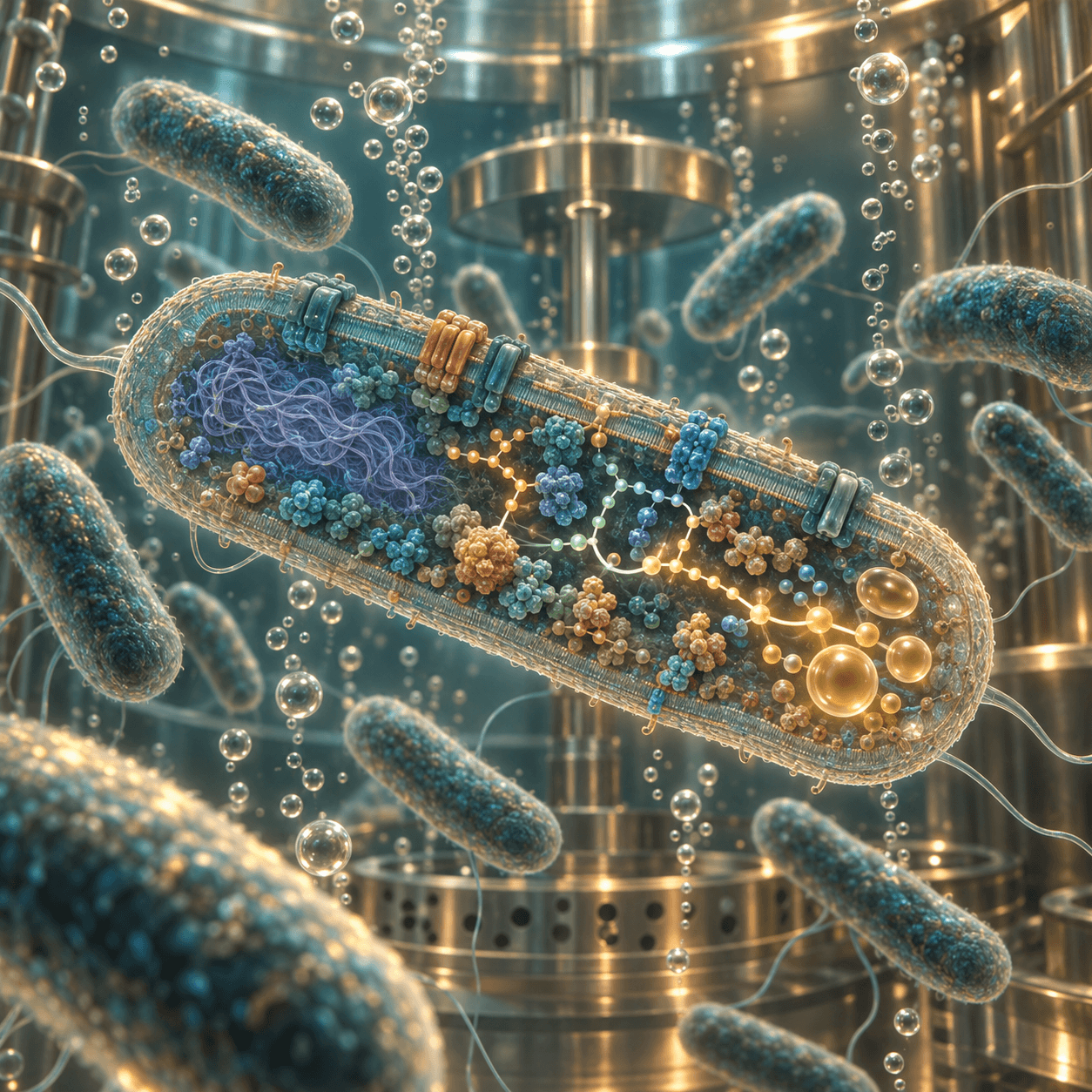 합성가스와 이산화탄소로 화학 원료를 만드는 세균 Clostridium ljungdahlii