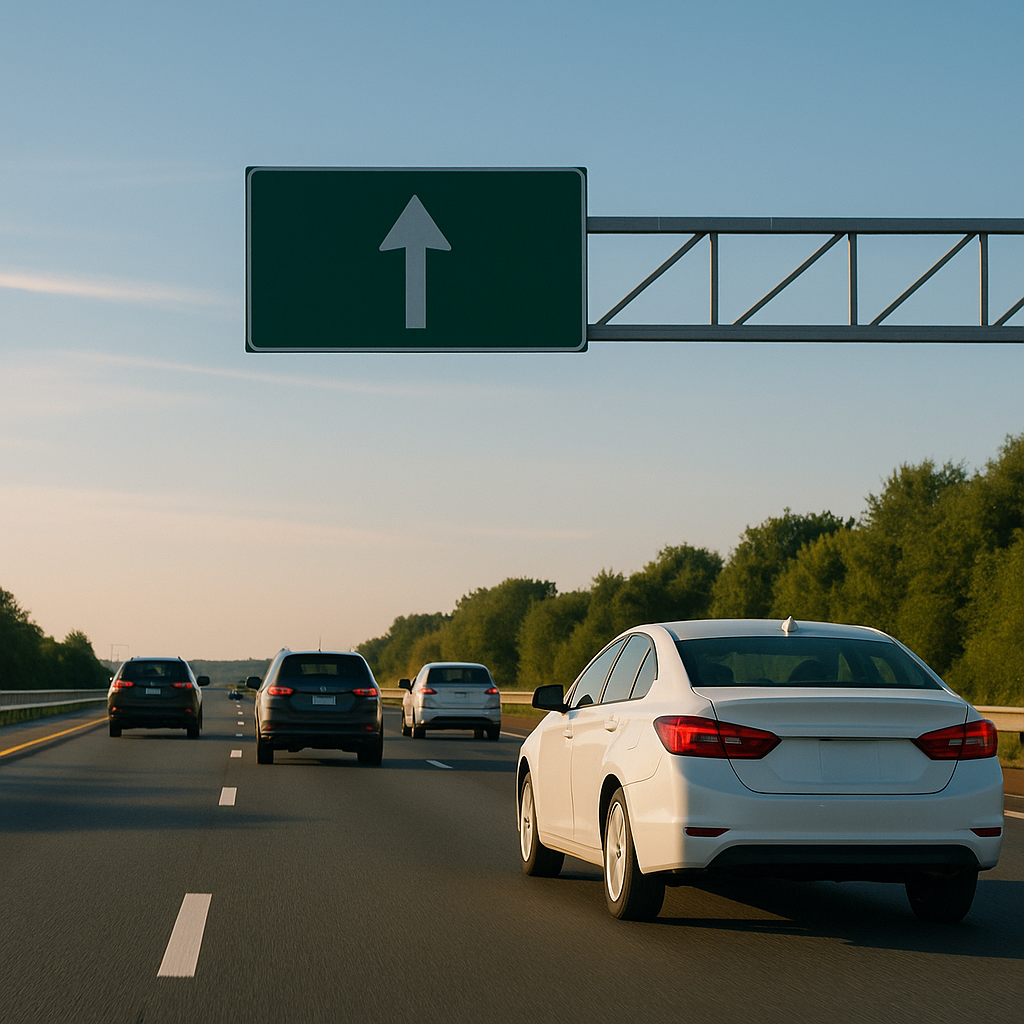 빈번한 차로 변경 없이도 빠르게 가는 법: 효율적 운전 습관