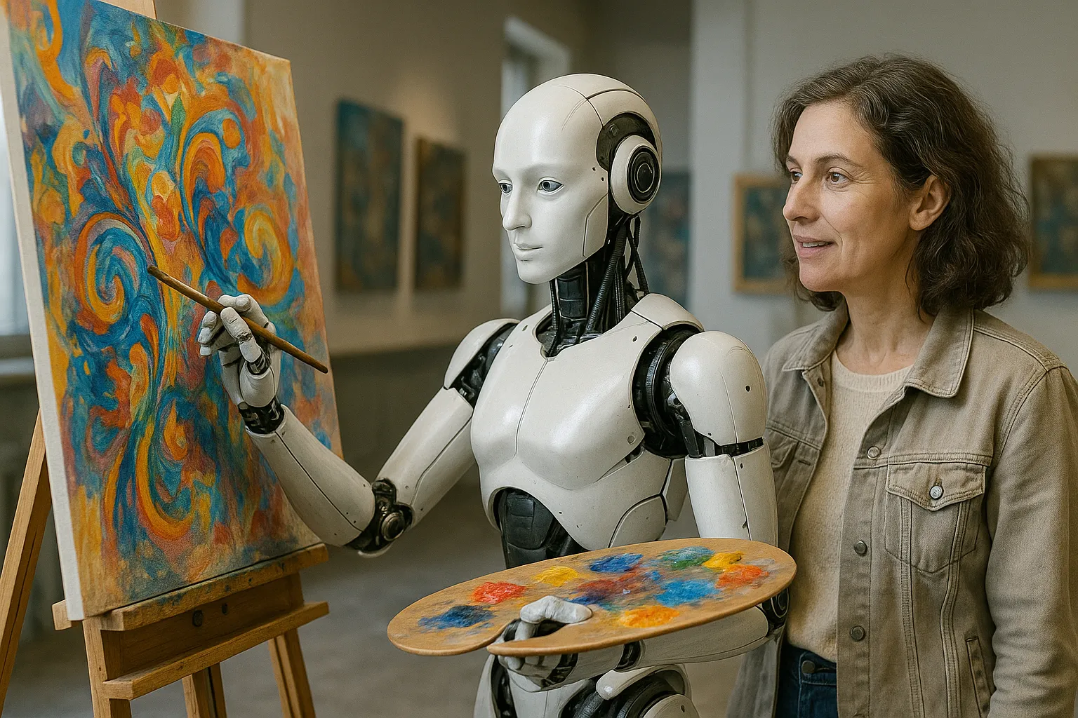 2025년, AI가 그리는 새로운 예술의 세계: 창작의 경계가 무너지다2