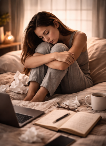 우울증, 번아웃 관련 이미지