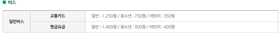대전-초등학생-버스비