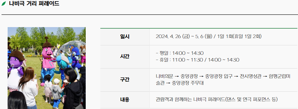 함평 나비 축제9