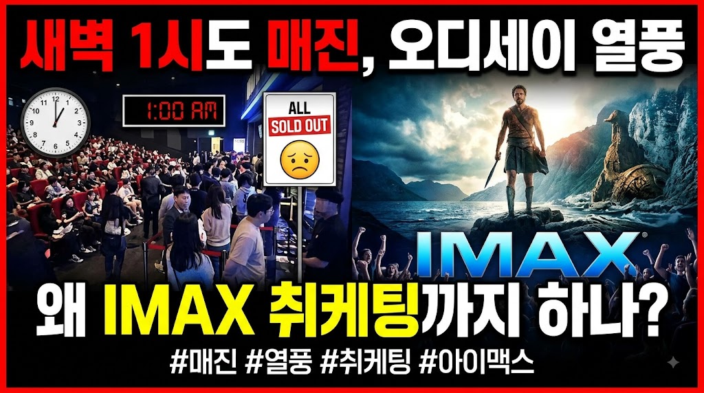 새벽 1시도 매진 ,오디세이 열풍 이미지