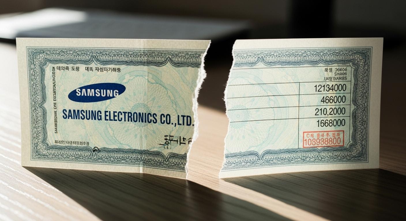 삼성전자 주가 분할