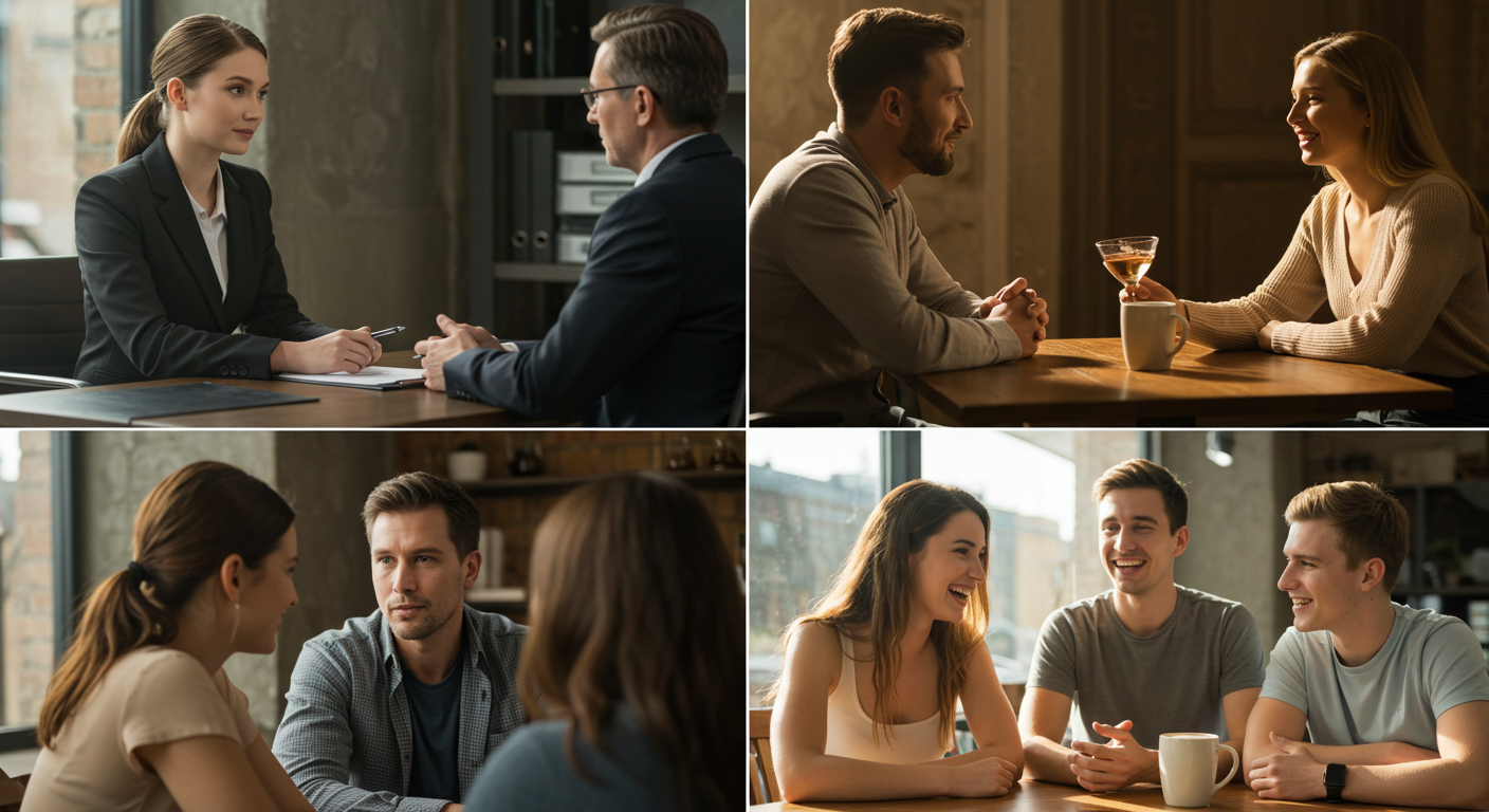 심리학 개념이 실생활에서 적용된 다양한 장면 – 직장, 소개팅, 친구 관계에서의 심리 해석