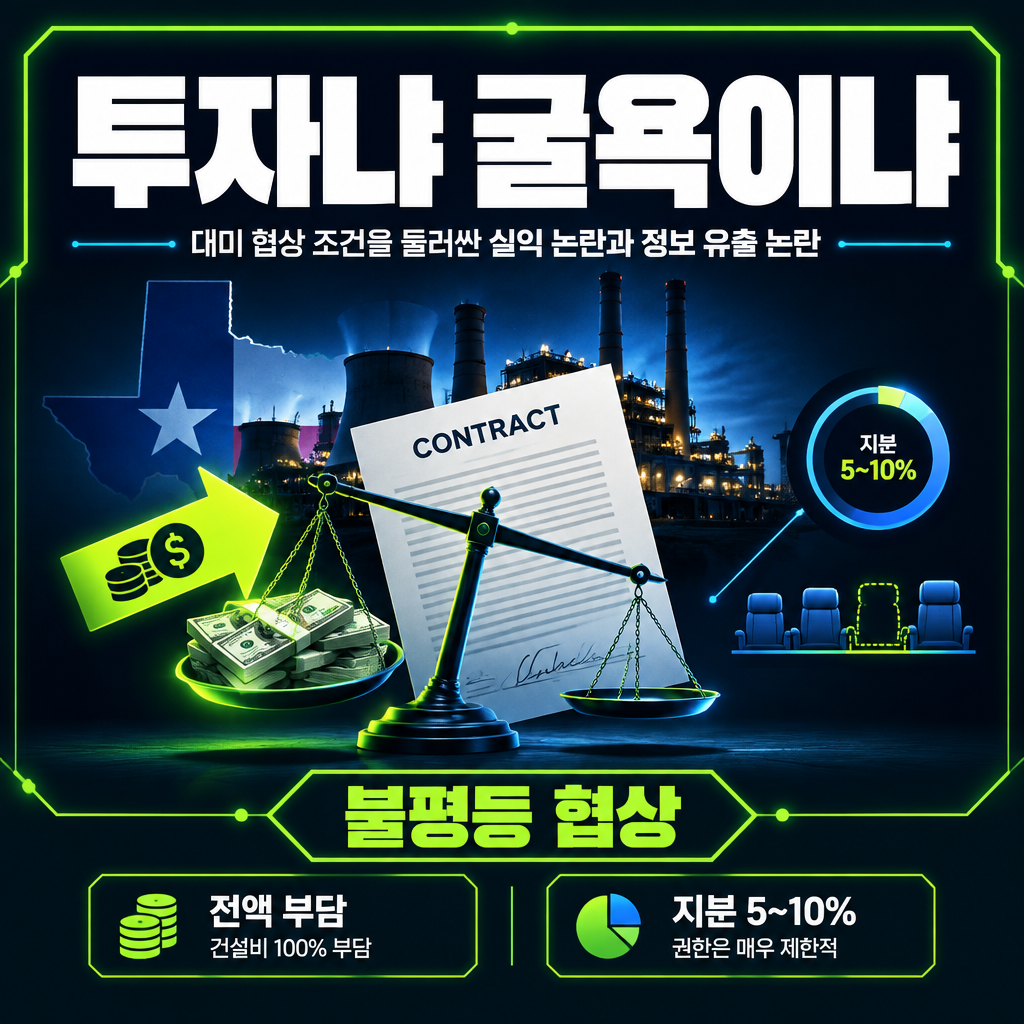 투자냐 굴욕이냐