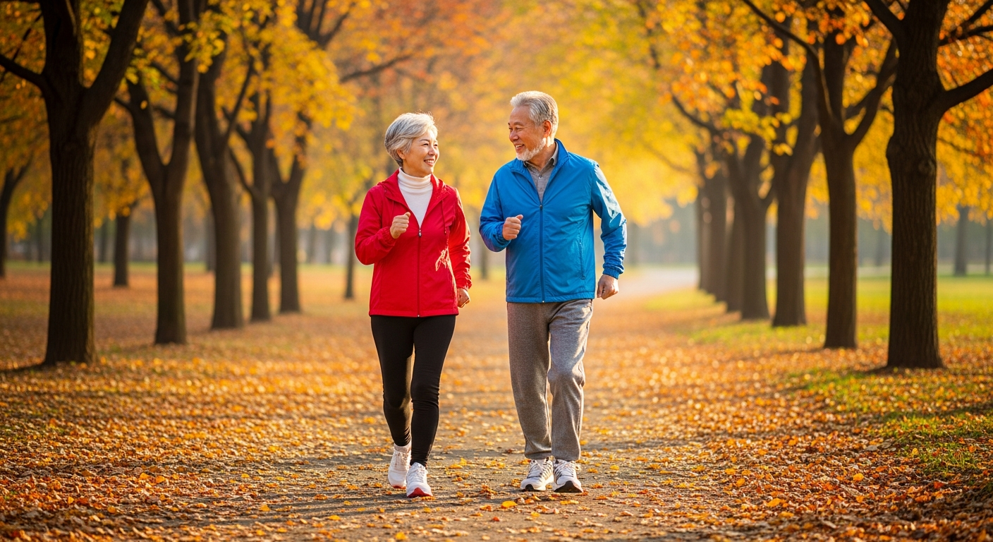 식후 혈당 스파이크를 평탄화하기 위해 근육이 포도당을 소모하도록 돕는 가벼운 산책