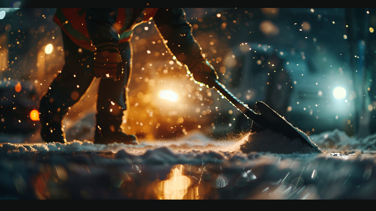 자동제설기 vs 수동작업 효율 분석 (작업방식, 시간절약, 비용)