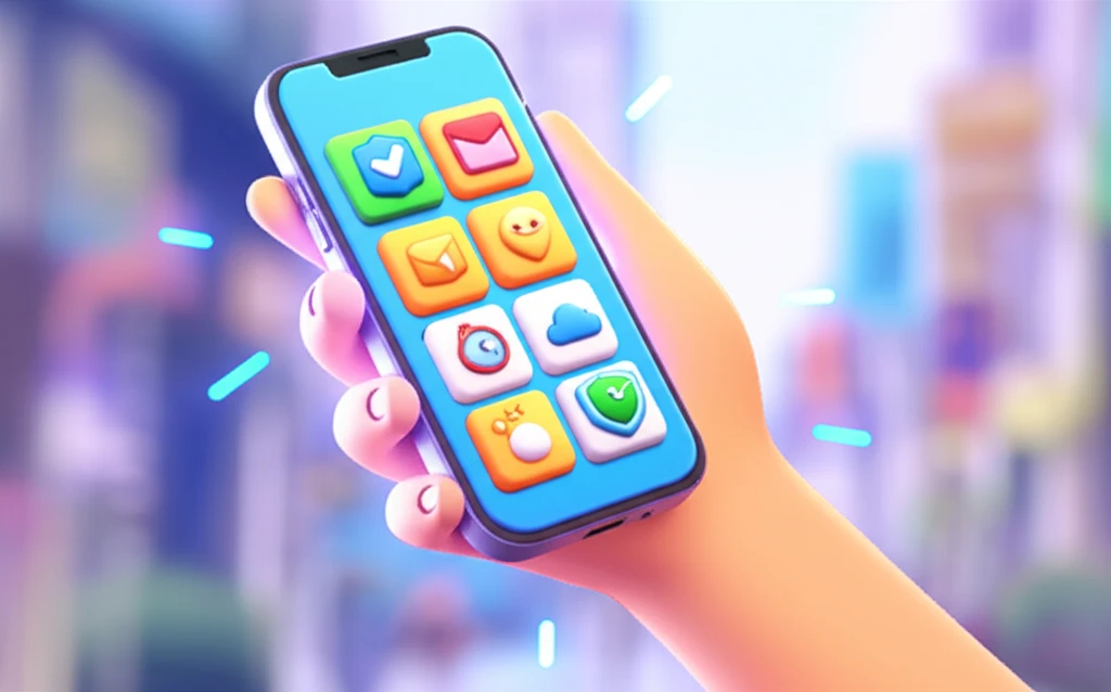 아이폰 잠금 화면에서 유니콘 HTTP..