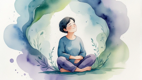 INTP가 감정적으로 성숙해지기 위해서는, 감정을 설명하려 하지 않고 그대로 느끼는 경험이 필요합니다에 관한 그림
