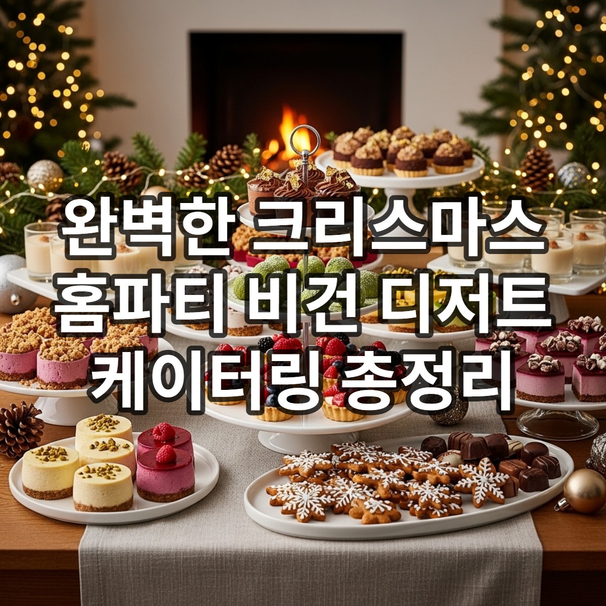 타이틀썸네일_크리스마스 홈파티 비건 디저트 케이터링 서비스 비교