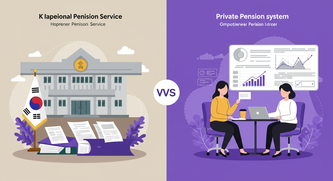 연금차이점, 국민연금, 개인연금, 연금 비교, 노후준비, IRP, 연금저축, 연말정산, 재테크, 사회보장