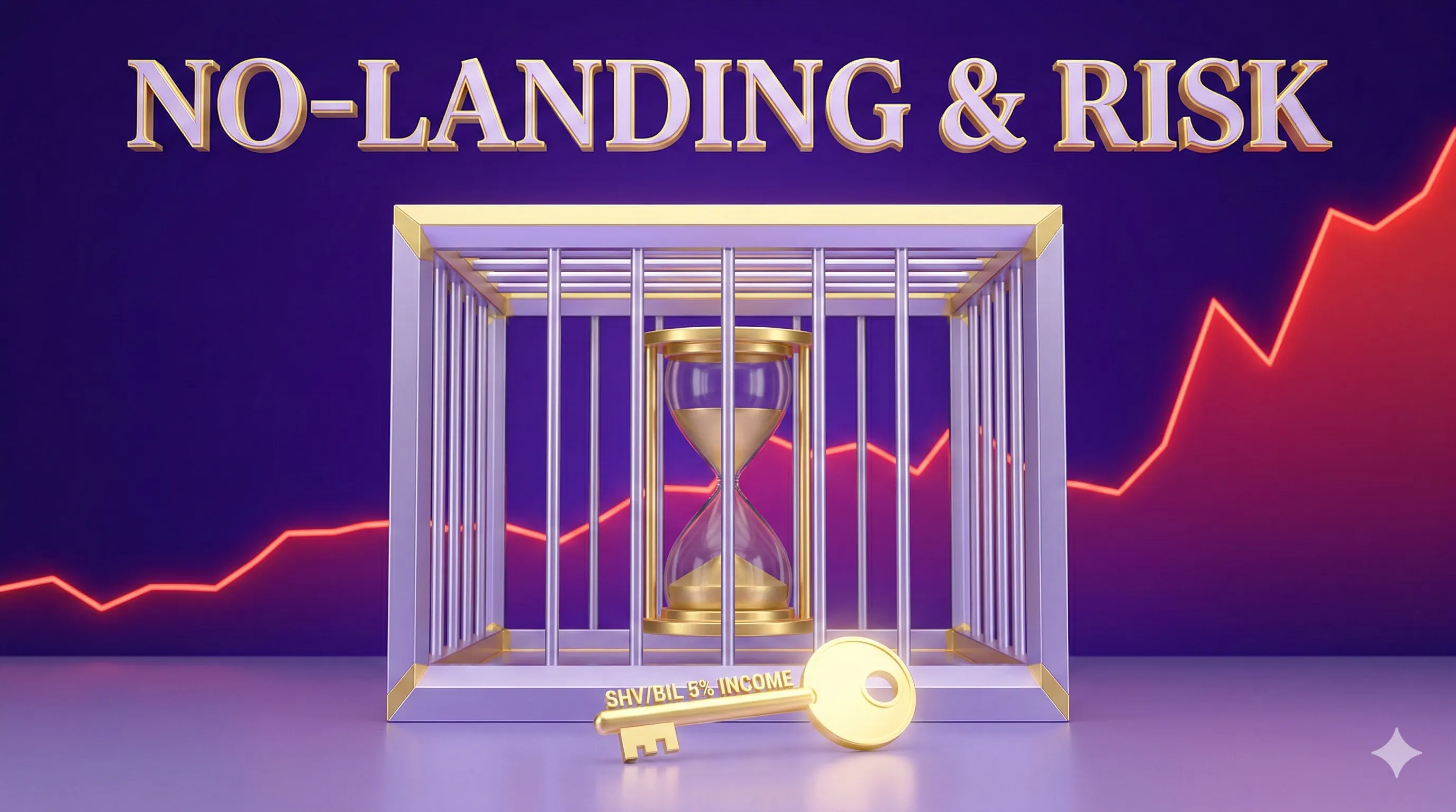 No-landing scenario: Visualization of duration risk as a prison and ultra-short-term bonds as a key to exit + Data synchronized Feb 2026 + by Finory