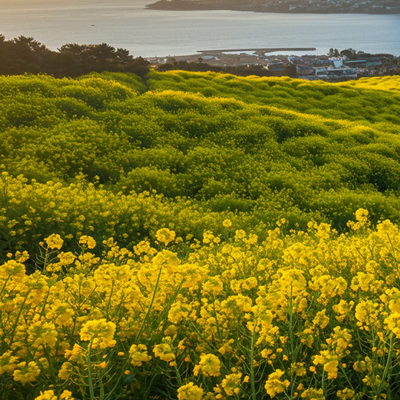 제주도 - 유채꽃