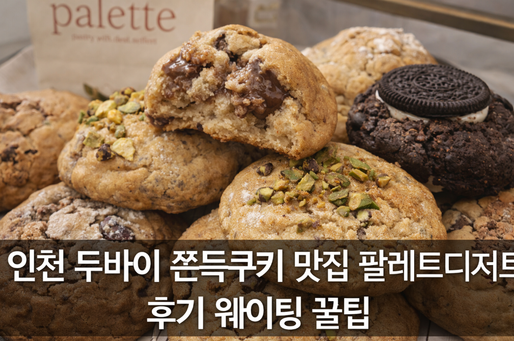 인천 팔레트디저트 웨이팅 없이 가는 꿀팁 대공개