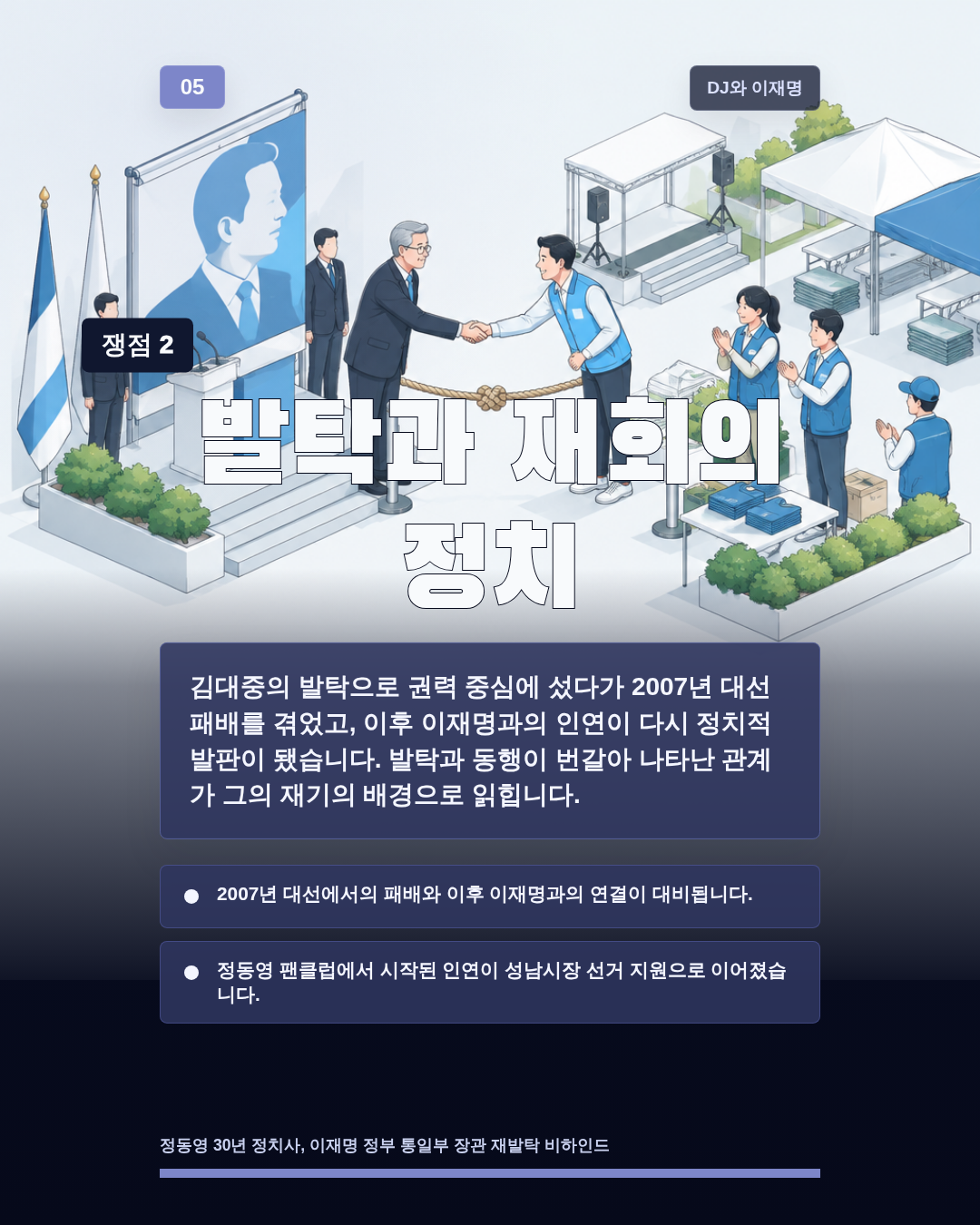 발탁과 재회의 정치