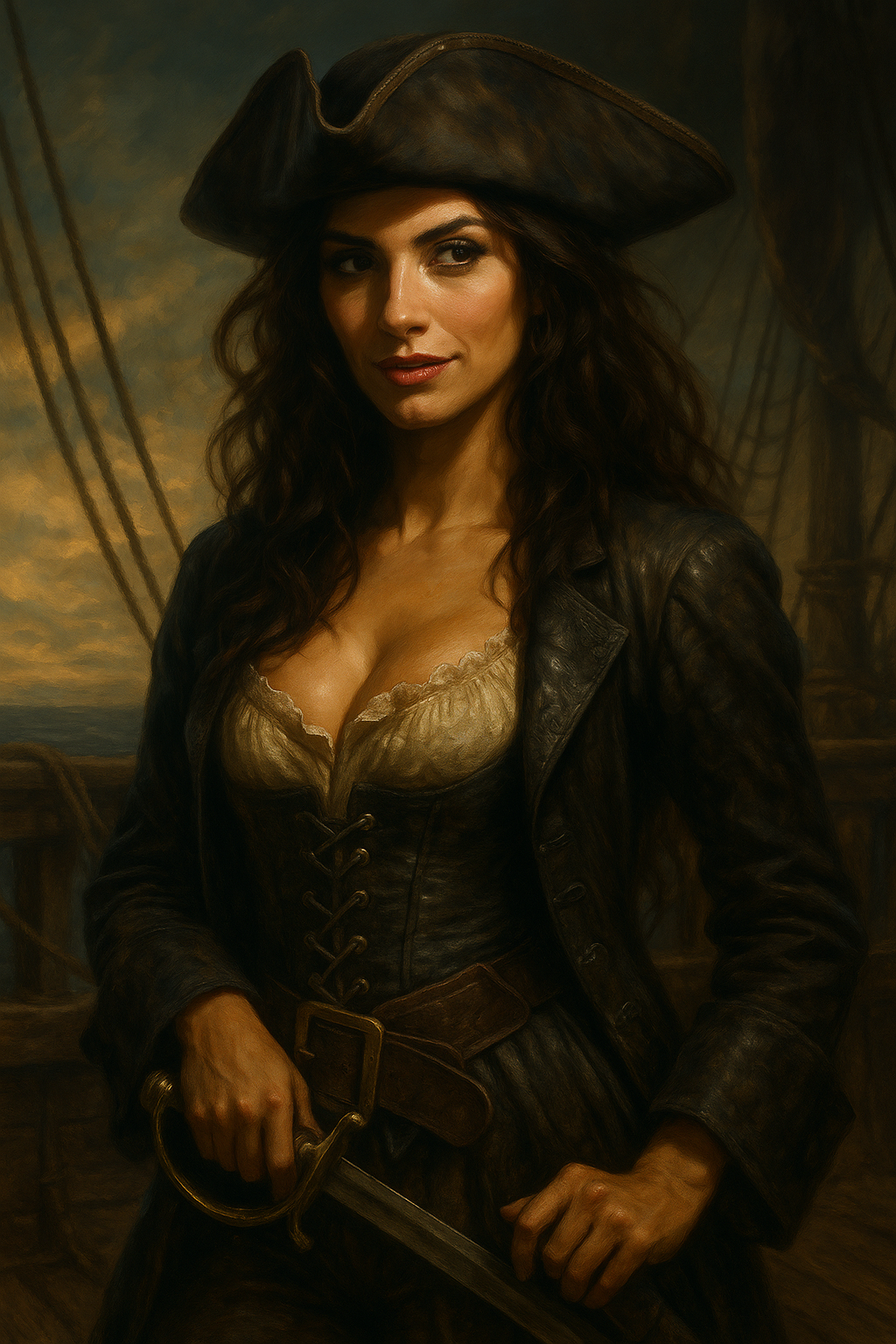 영화 캐리비안의 해적: 낯선 조류의 안젤리카 (페넬로페 크루즈)처럼 &lsquo;교활&middot;섹시&rsquo; 이미지