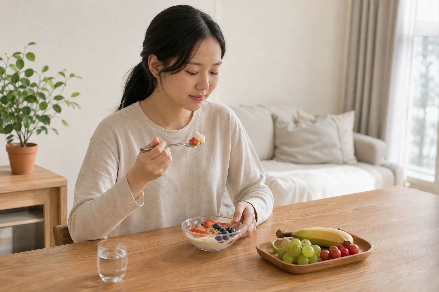 ‘참기’ 대신 계획된 간식을 넣으세요