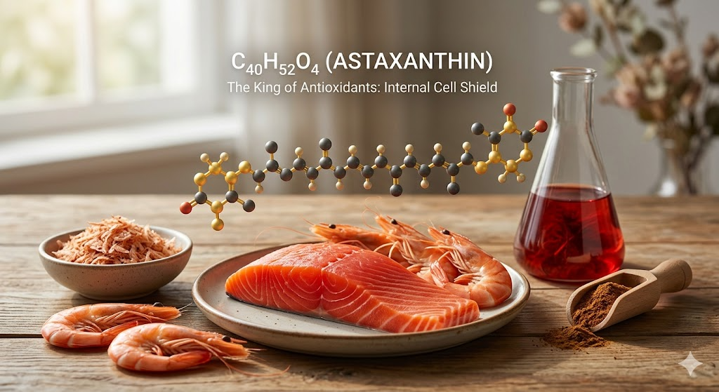 항산화제의 왕: 아스타잔틴 - 세포 회복력을 위한 궁극의 붉은 방패 소개: 눈의 피로를 넘어 - 실시간 회복의 과학