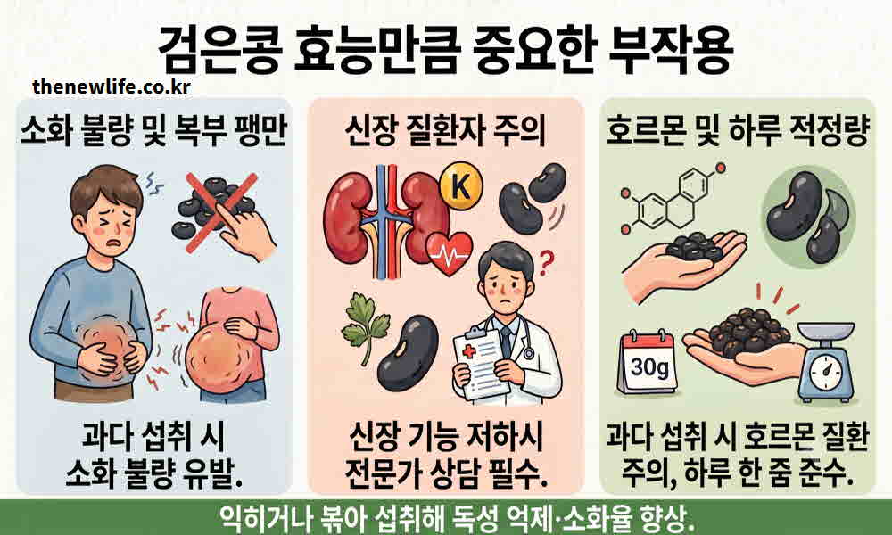 검은콩 효능 부작용