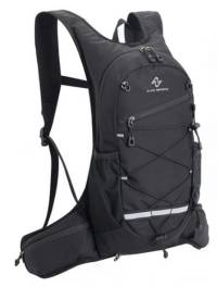 에이빅 스포츠 아웃도어 경량 등산 가방&#44; 블랙