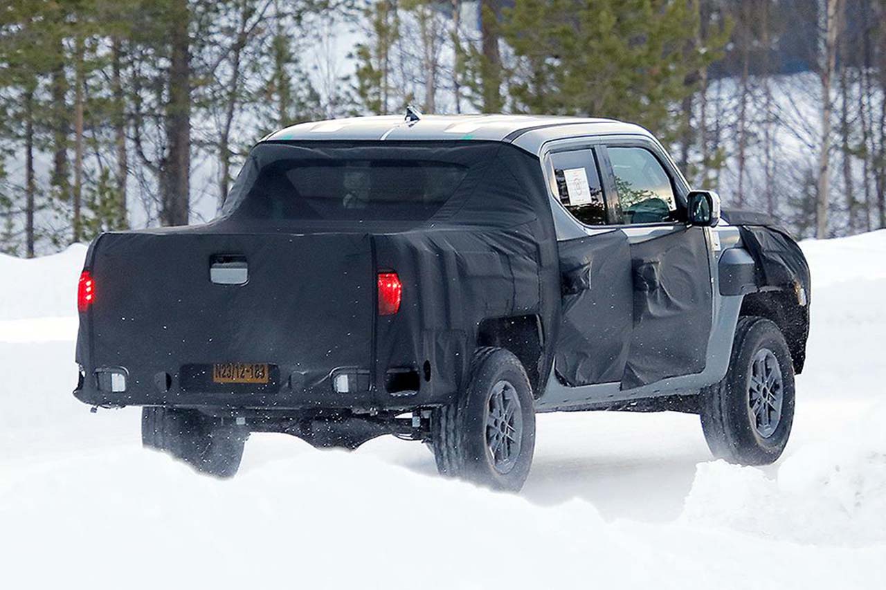 기아 타스만 테스트카 스파이샷