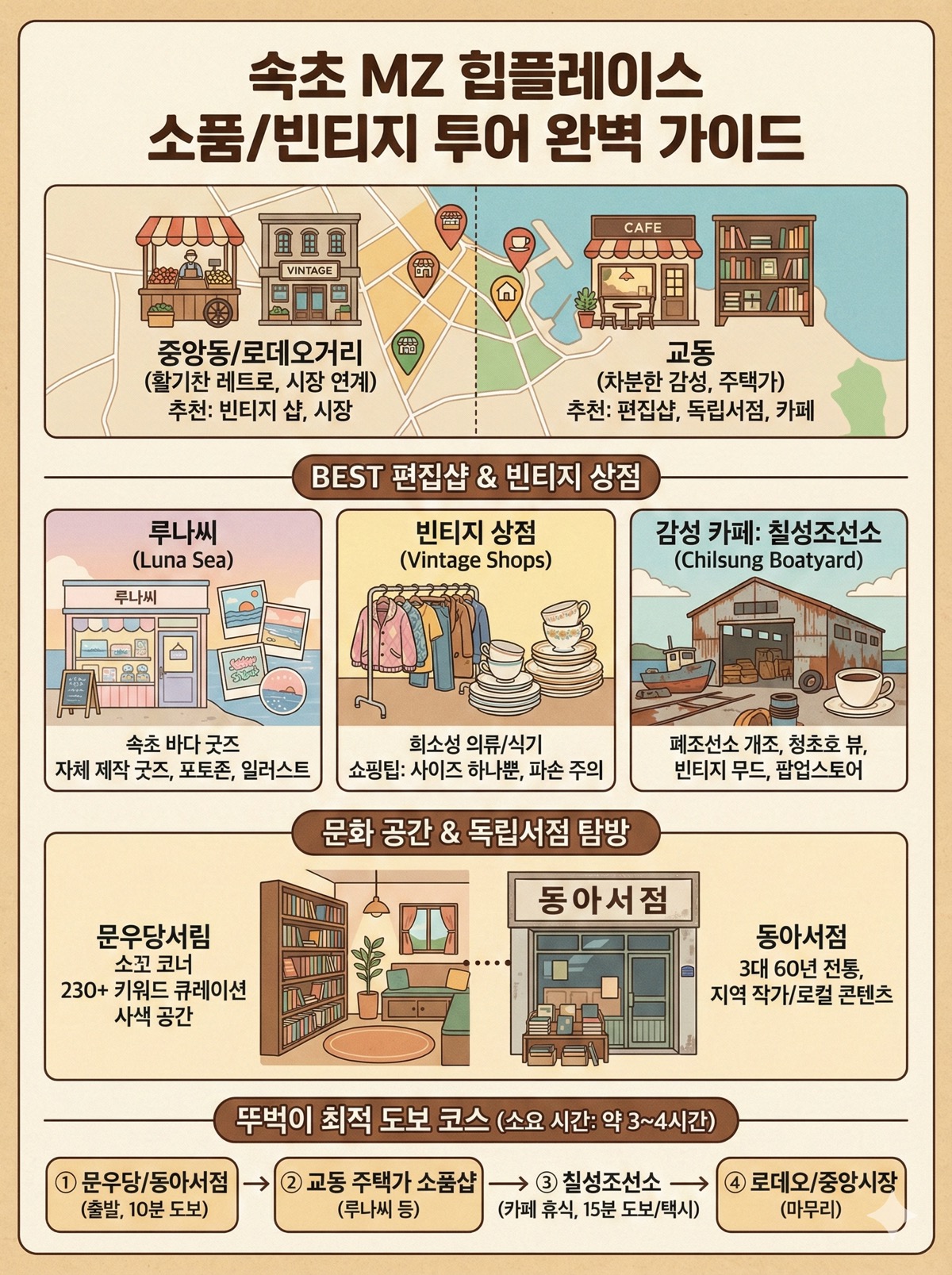 속초 소품,빈티지샵 정보