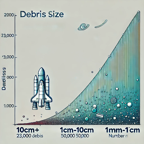 우주 파편의 심각성