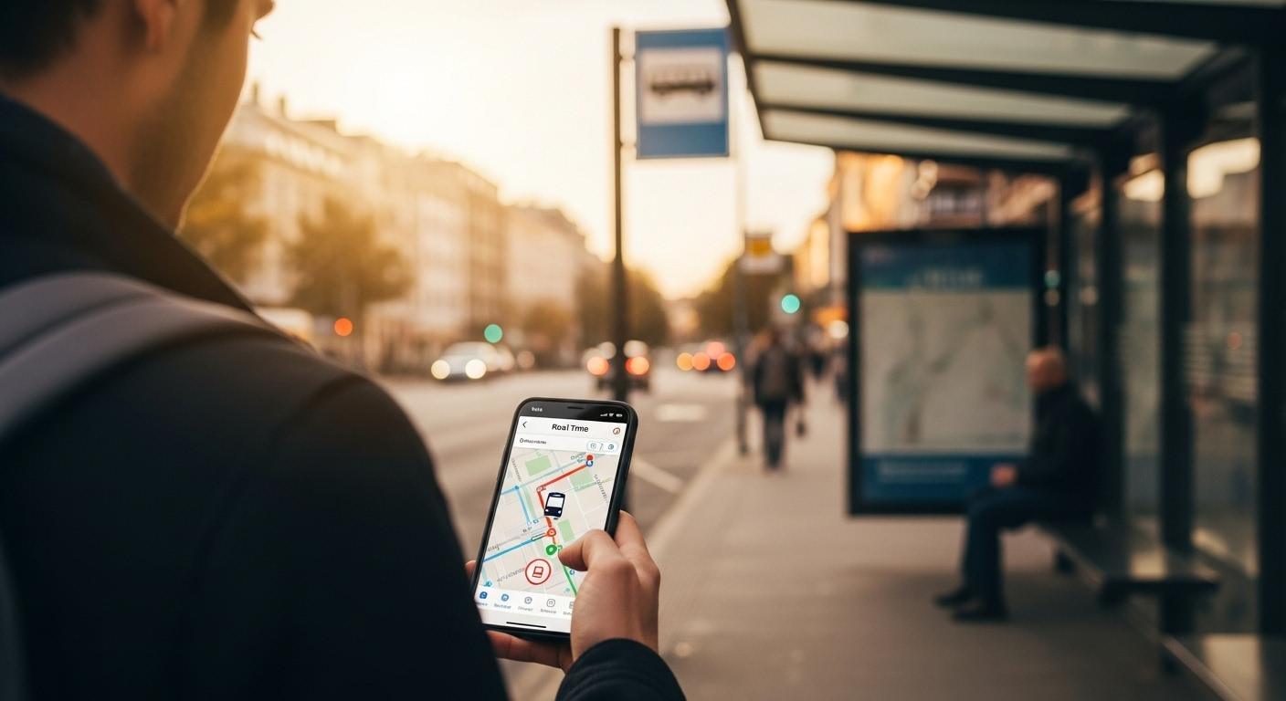 버스 실시간 위치 확인