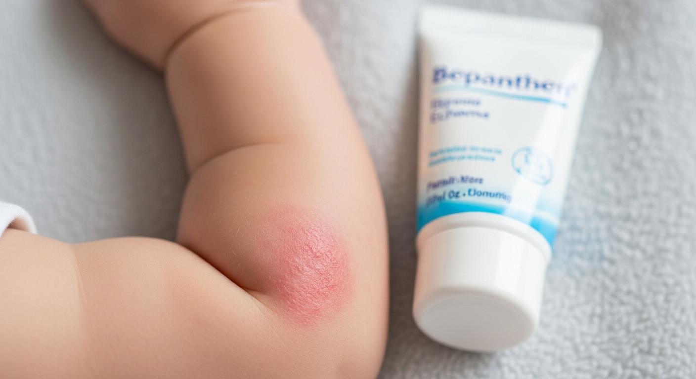 아기 피부 습진 비판텐