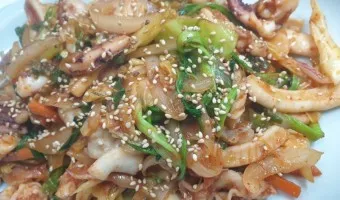 오징어 야채볶음 양념장 만드는법 황금레시피_6