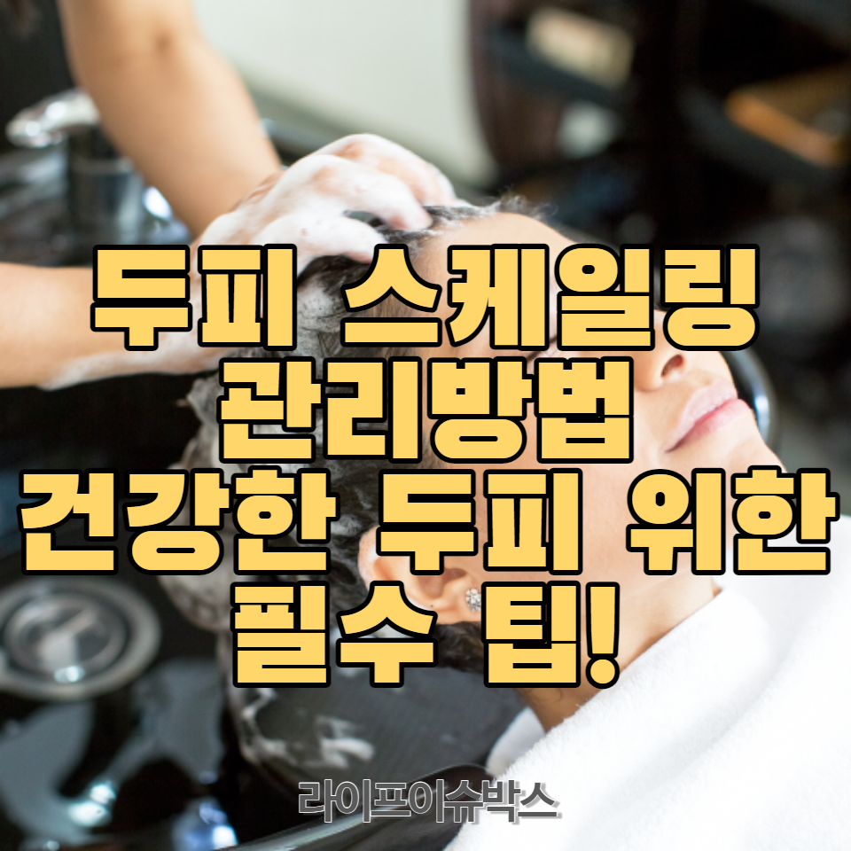 두피 건강을 위한 클렌징&#44; 마사지&#44; 각질 제거 및 영양 공급 방법을 배워 건강한 머릿결을 유지하세요.
