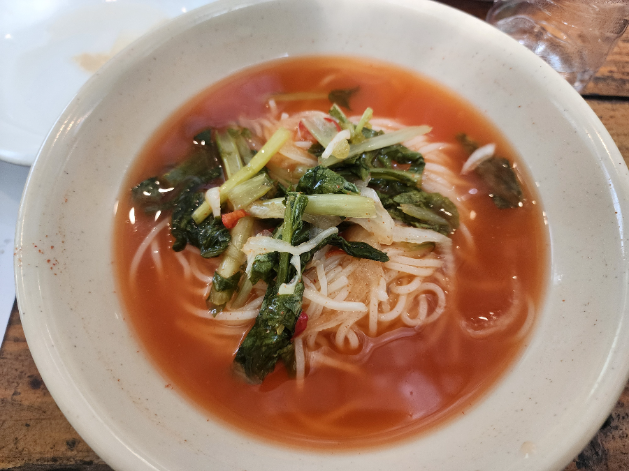 청계산-맛집-열무김치-국수
