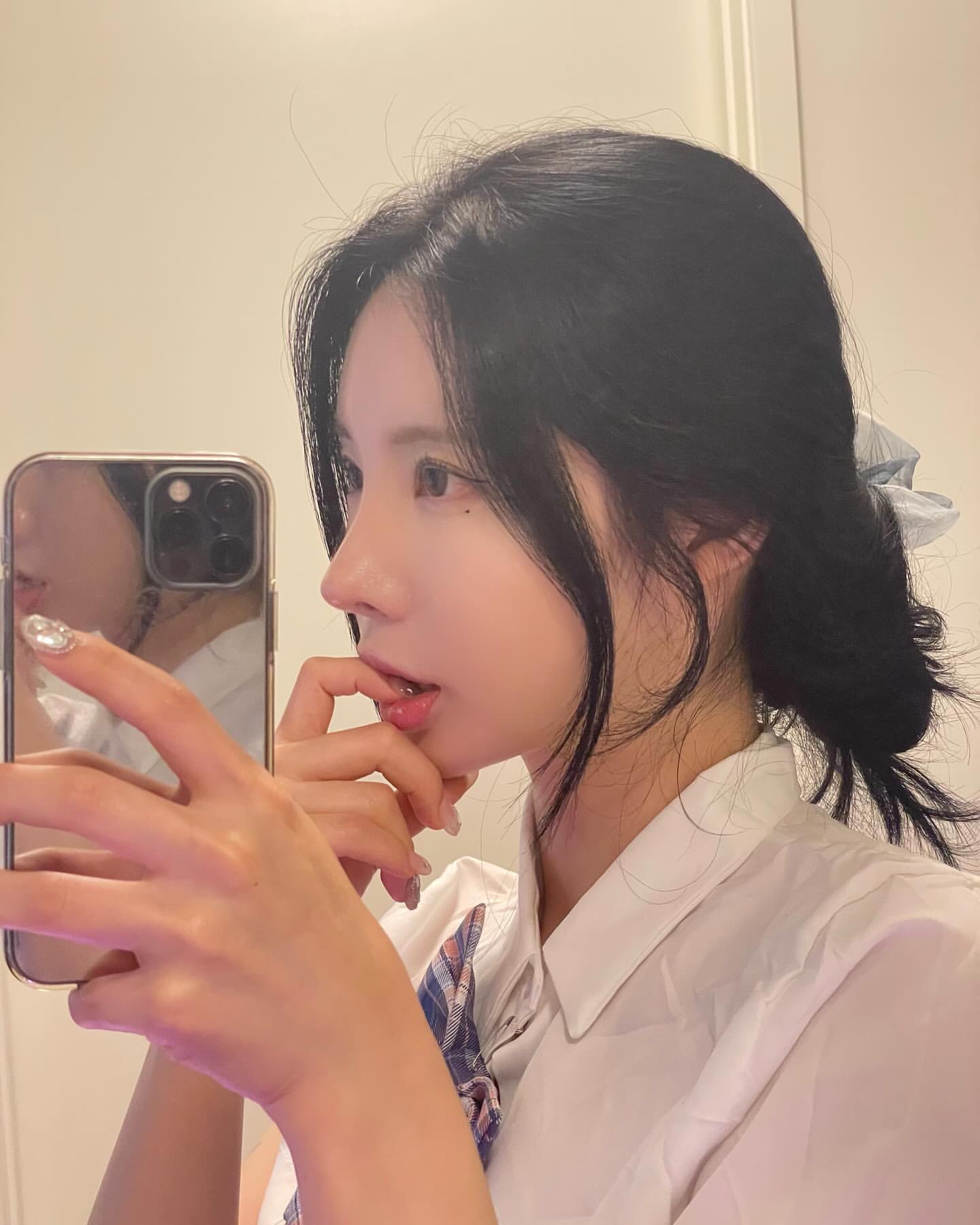 피부가 하얀 아프리카TV 김우유님