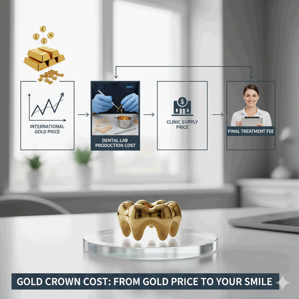 골드크라운 비용 변동 구조: 금값부터 최종 가격까지 완벽 정리