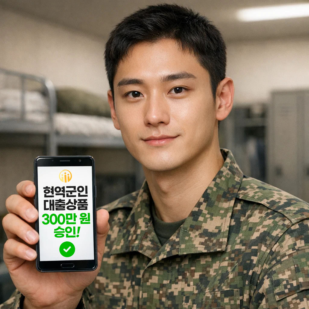 현역군인대출 당일 진행 완료