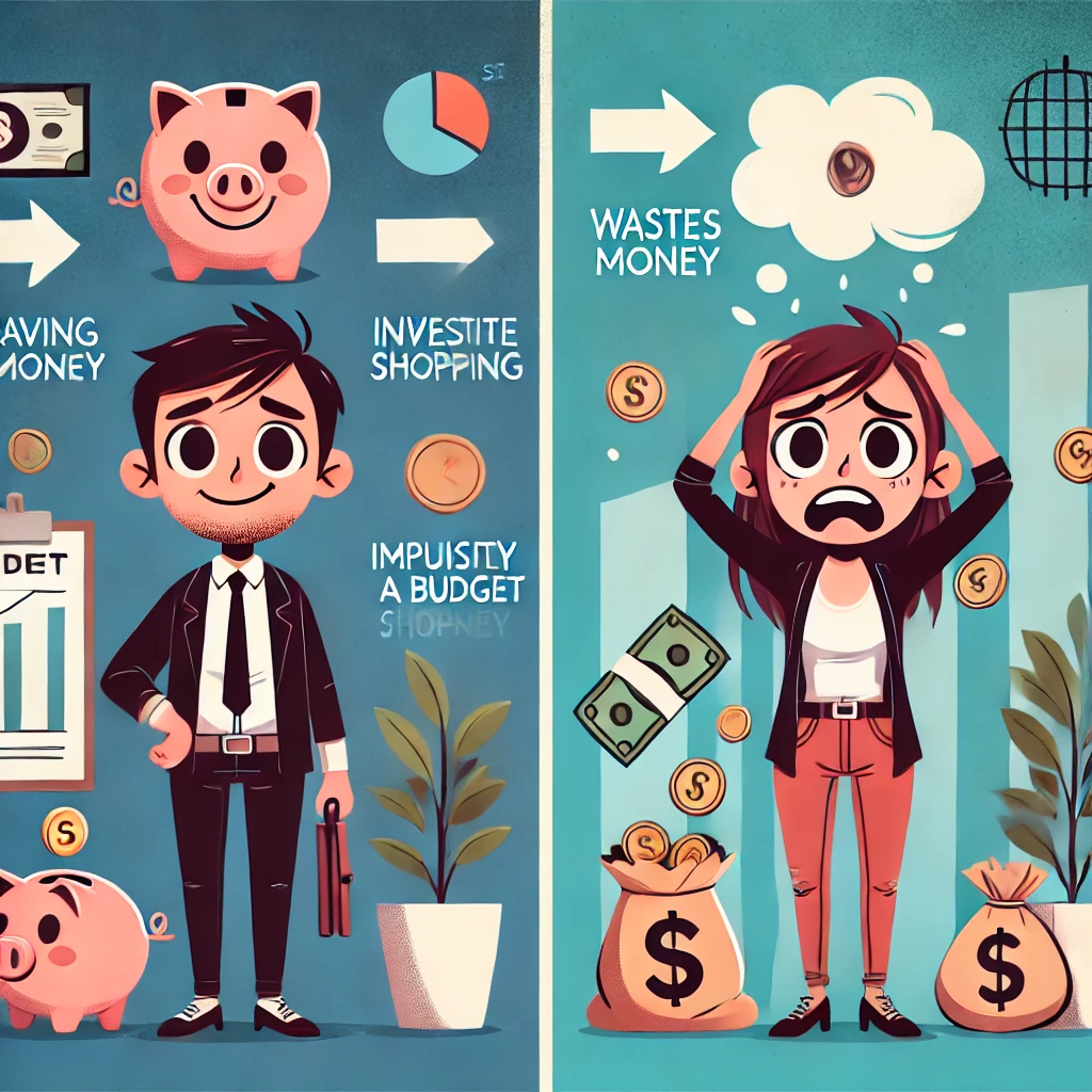 돈이 모이는 사람 vs 새는 사람