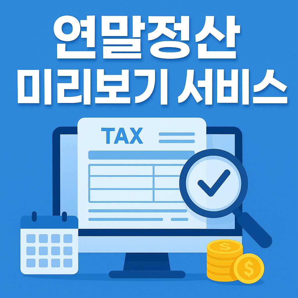 연말정산 미리보기 서비스