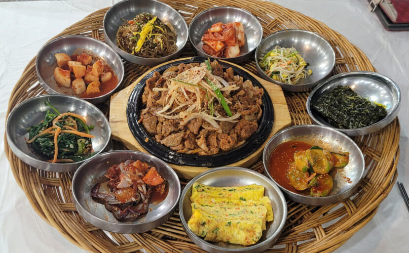 불고기 백반
