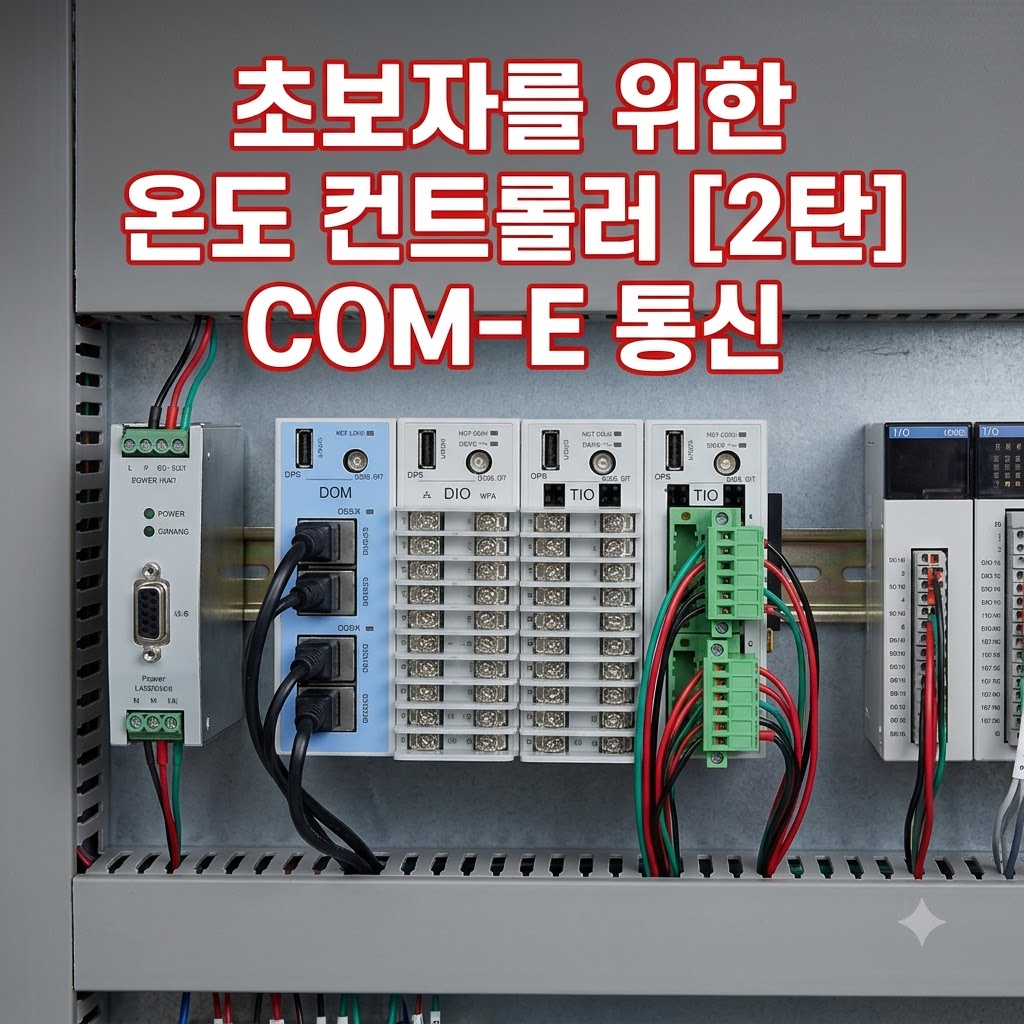 초보자를 위한 RKC 온도 컨트롤러 세팅 가이드 (2탄: COM-E 통신 연동)