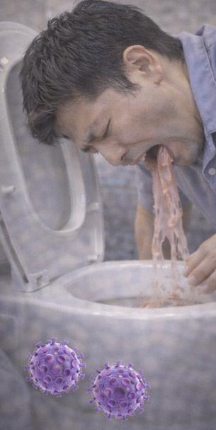 초기 증상-갑작스러운 복통과 구토, 고열 없이도 시작 관련 사진