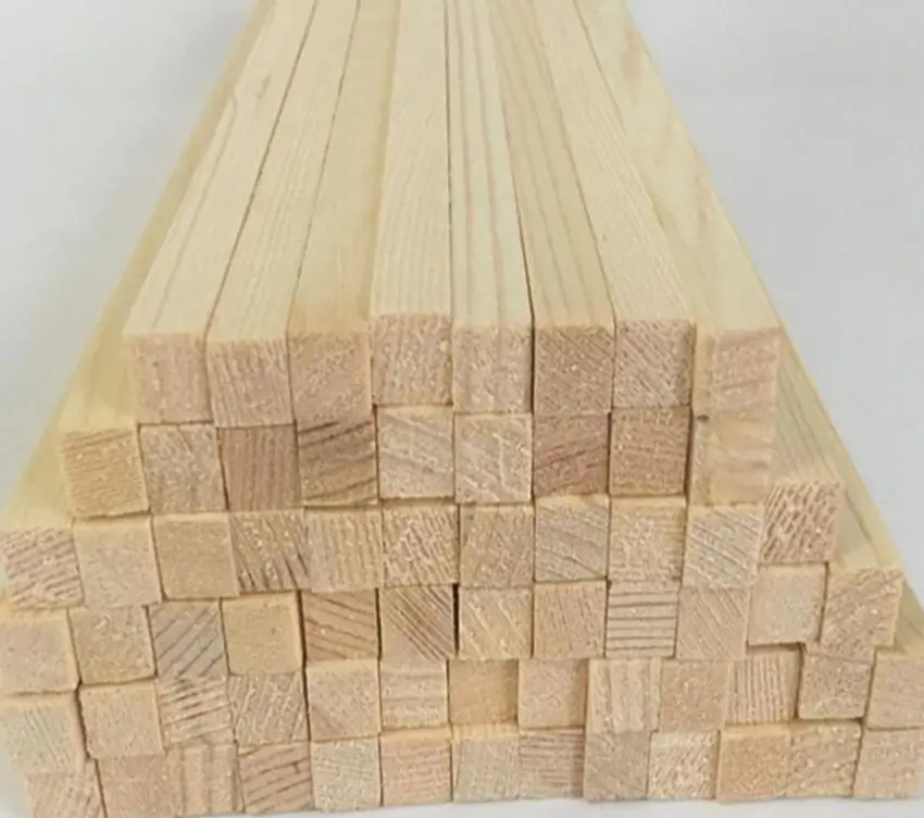 다루끼 규격을 알수 있게 쌓여 있는 모습