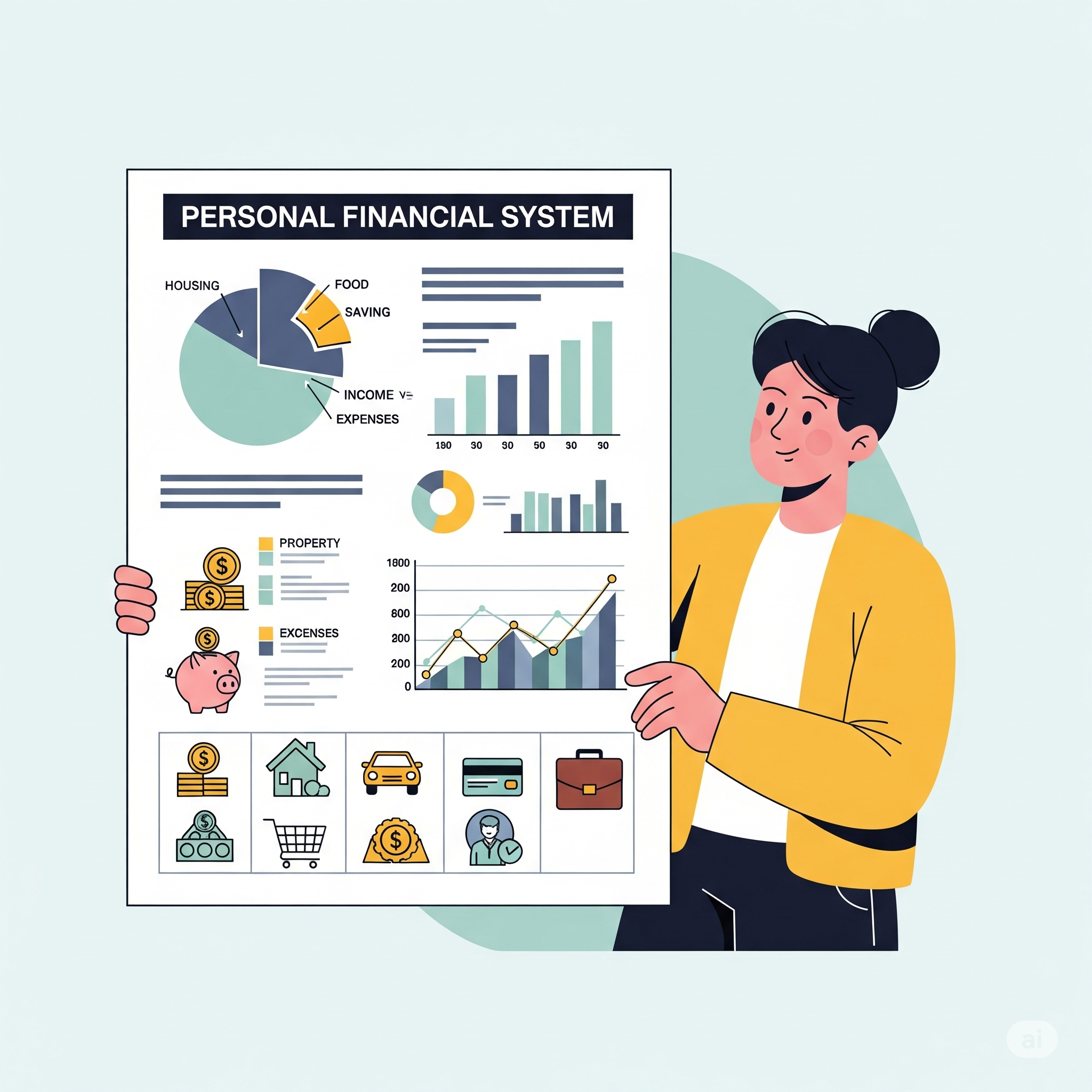 나만의 재테크 시스템 설계도 템플릿 - 30일 재테크 챌린지 총정리