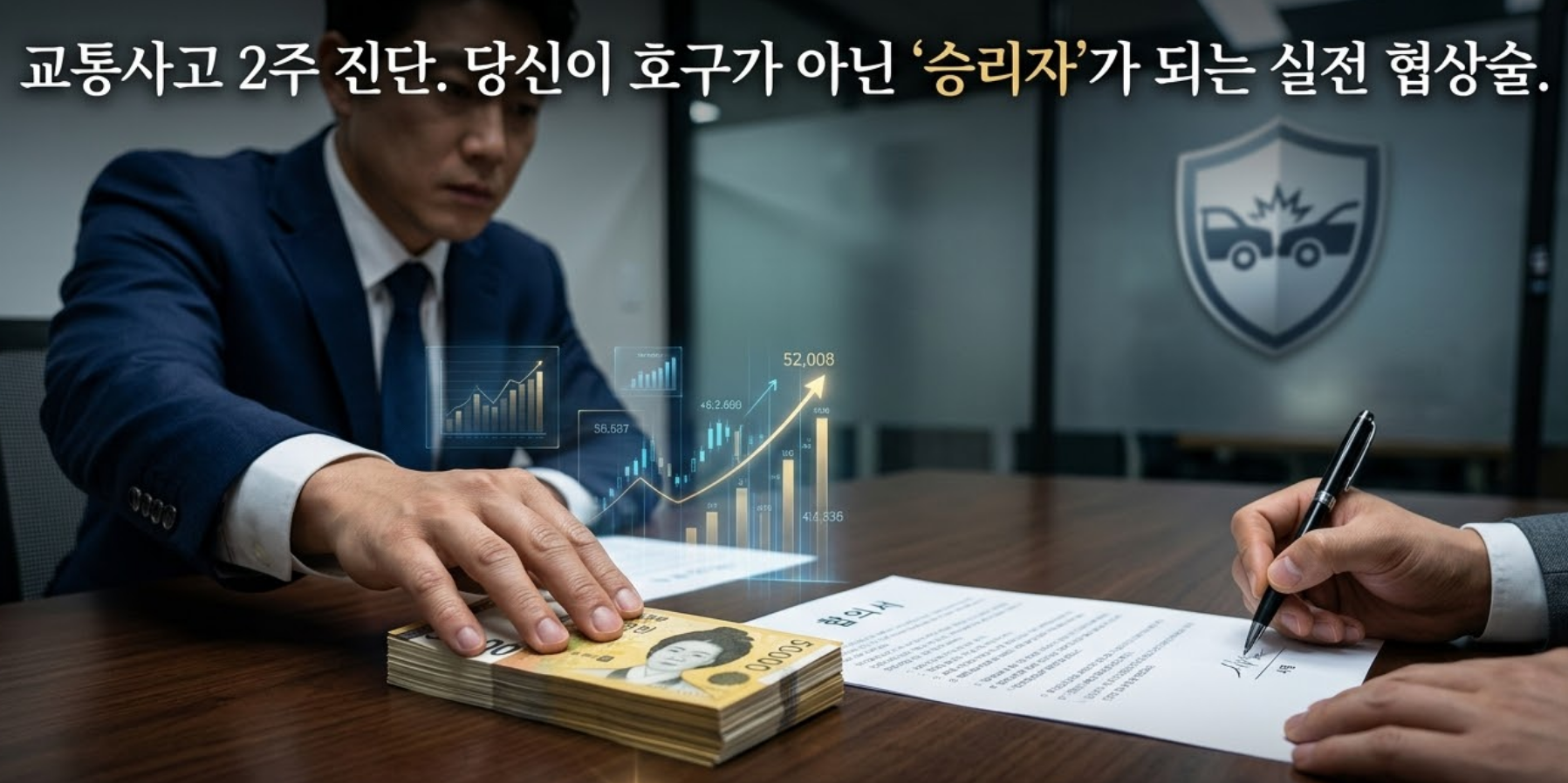 교통사고 2주 진단 대인 합의금