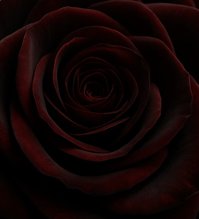 흑장미의 진실, 진짜 검은색일까?