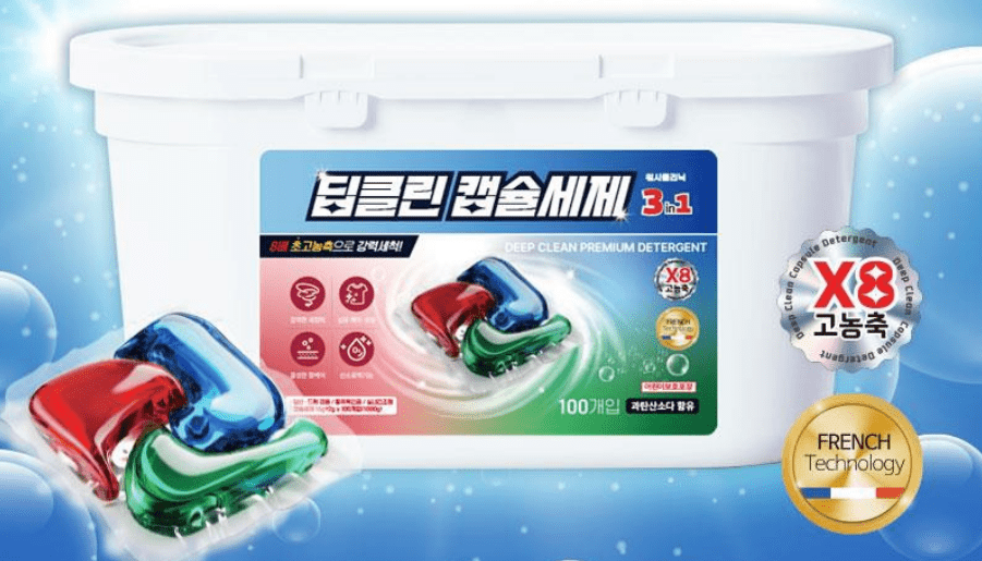 캡슐세제 추천 순위 TOP 5 - 네이버, 쿠팡, SSG닷컴 인기 제품 비교