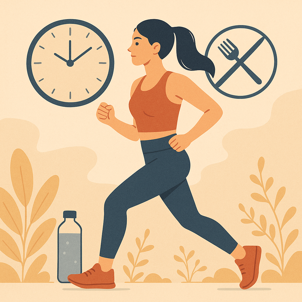 간헐적 단식 중 운동 효과와 주의사항