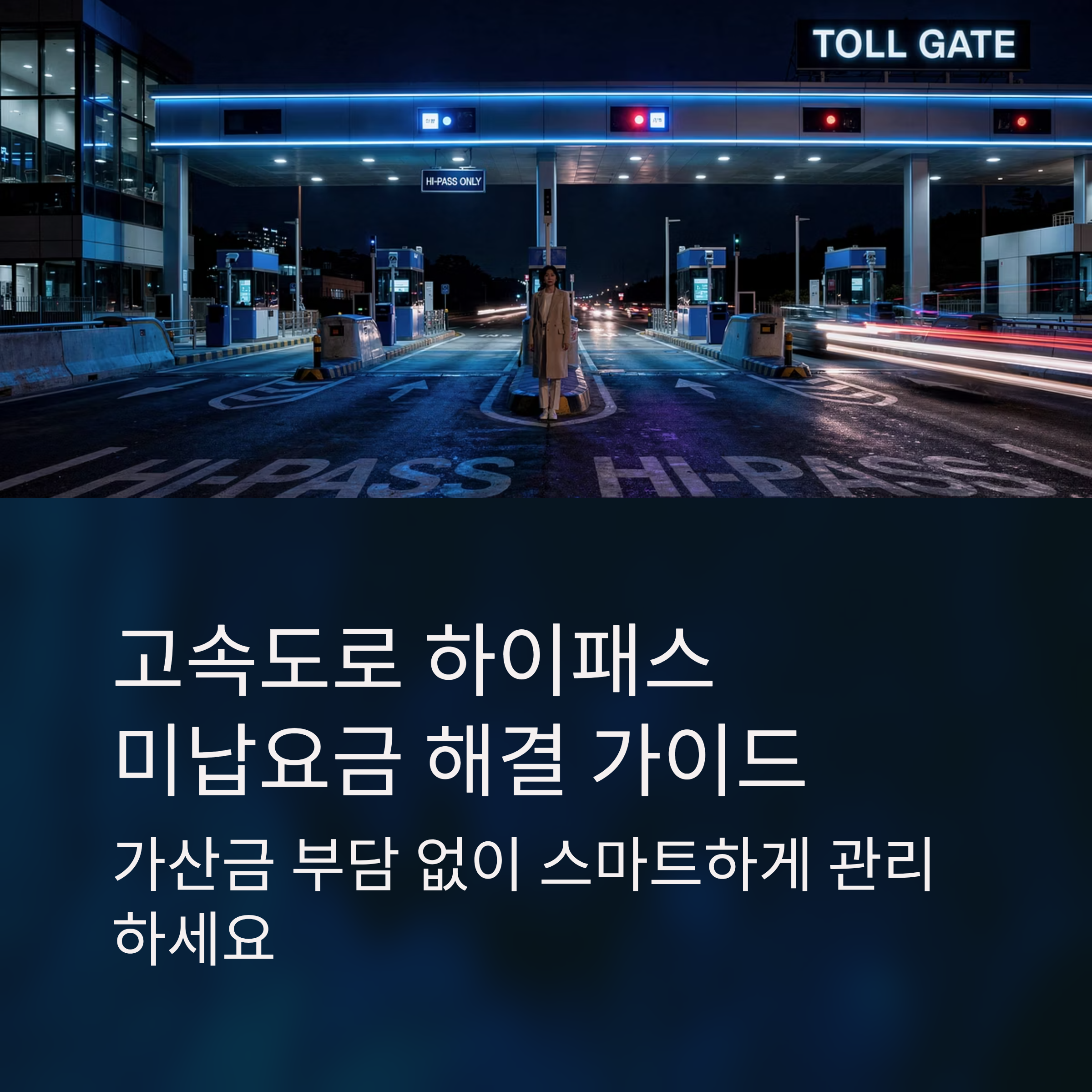 고속도로 하이패스 미납