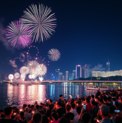 여의도불꽃축제그림