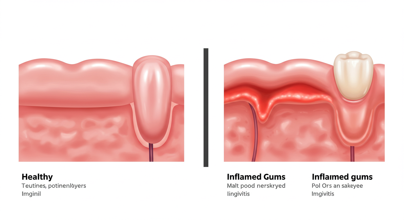 잇몸 붓기&amp;#44; 잇몸 통증&amp;#44; 치주염